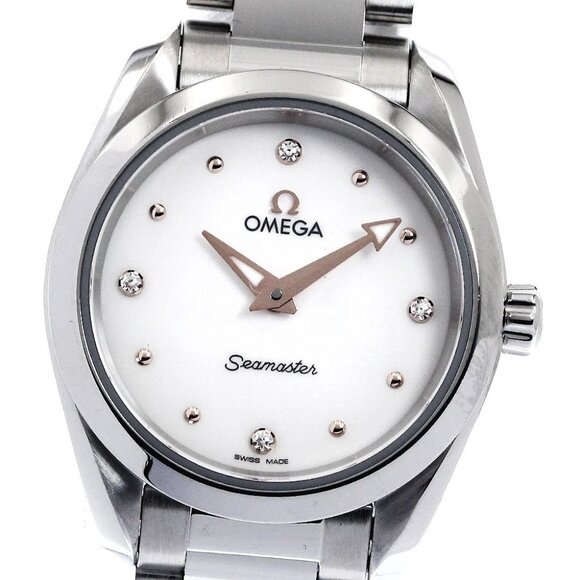 OMEGA Seamaster Aqua Terra 220.10.28.60.54.001 4P diamond Quartz Ladies_890190